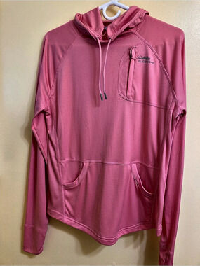 Cabela's Guidewear Performance Long-Sleeve Hoodie Pink Large
